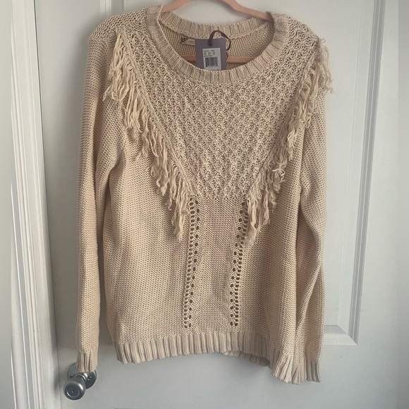 Beautiful Ecru Sweater by Chelsea and Violet - Picture 1 of 4